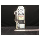 Phone Metal Sign