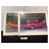 1970 Hemi Cuda & Plymouth Superbird Posters