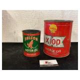 Falcon Motor Oil, Shell Motor Oil Can