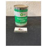 BP Turbo Oil Can