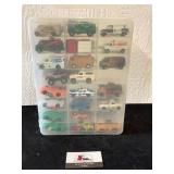 Die Cast Cars & Case