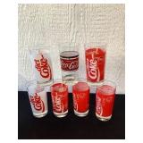 Coca Cola set of 12 glasses