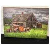 Farm Life printed canvas