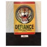 Defiance Metal Sign