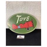 "Toys" Metal Sign