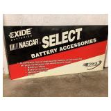 Exude Batteries Sign