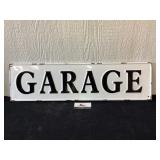 Metal Garage Sign
