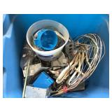 Tote of Misc Electric