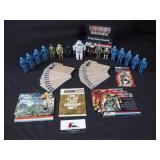 GI Joe Figures, Name Cards, Plus Extras