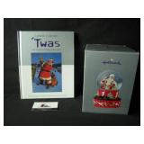 Coca-Cola Santa Globe and Book - New
