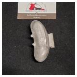 Antique CC Charles Cadot Ice Cream Mold Pickel sha