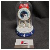 Coca Cola Anniversary Mantel Clock  Polar Bears