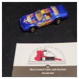 Vintage Blue 1977 Hot Wheels Hot Bird # 37 Malaysi