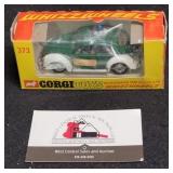 Corgi Toys WHIZZWHEELS  Volkswagen 1200 Police Car