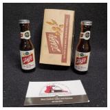 Vintage Schlitz Beer Bottle Salt & Pepper Shakers