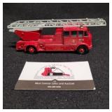 Vintage Matchbox King Size # 15 Merryweather Fire