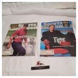 Sports Illustrated with Tiger Woods on the Cover