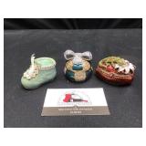 3 Jere collectible boxes