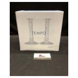 Set of Tempo Crystal Candlesticks