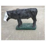 Concrete Cow Yard Ornament