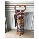 USA Blanket & Holder