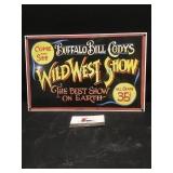 Wild West Show Sign