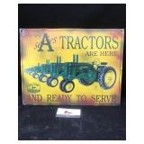John Deere Metal Sign