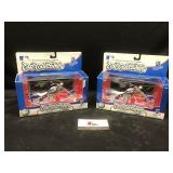 Two ERTL KC Royals Motorcycle