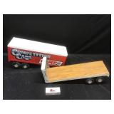 Two Toy Semi Trailers