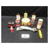 Oil Cans, Tins & Misc