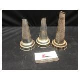 Vintage Oil Funnels