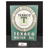 Texaco Metal Sign