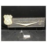 Route 66 Hook Decor