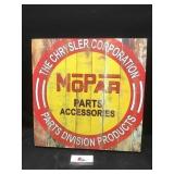 Mopar Wood Sign
