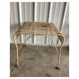 Exterior Metal Ottoman