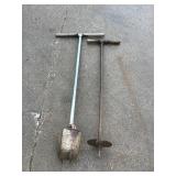Post hole diggers