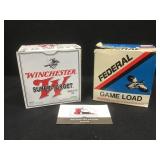 12 Gauge Federal and Winchester Shells