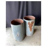 Galvanized Planters