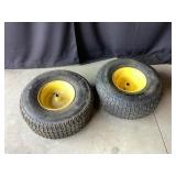 Two 20 x 8.00-8 Turf Saver