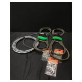 Drive Belts & clamp Set
