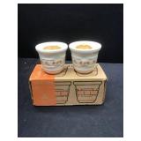 Longaberger Candy Corn Two Pack Voties