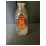 Bordens Glass Milk Bottl