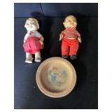 Plate & Dolls