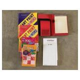 Game Books & Pads of Paper