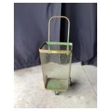Green Rolling Basket
