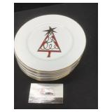 Pier 1 Christmas Plates