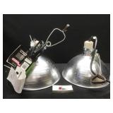Two heat Lamps
