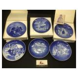 Copenhagen Christmas Plates