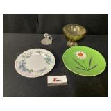 Plates & Misc Glassware