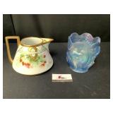 Carnival Glassware & Pitcher